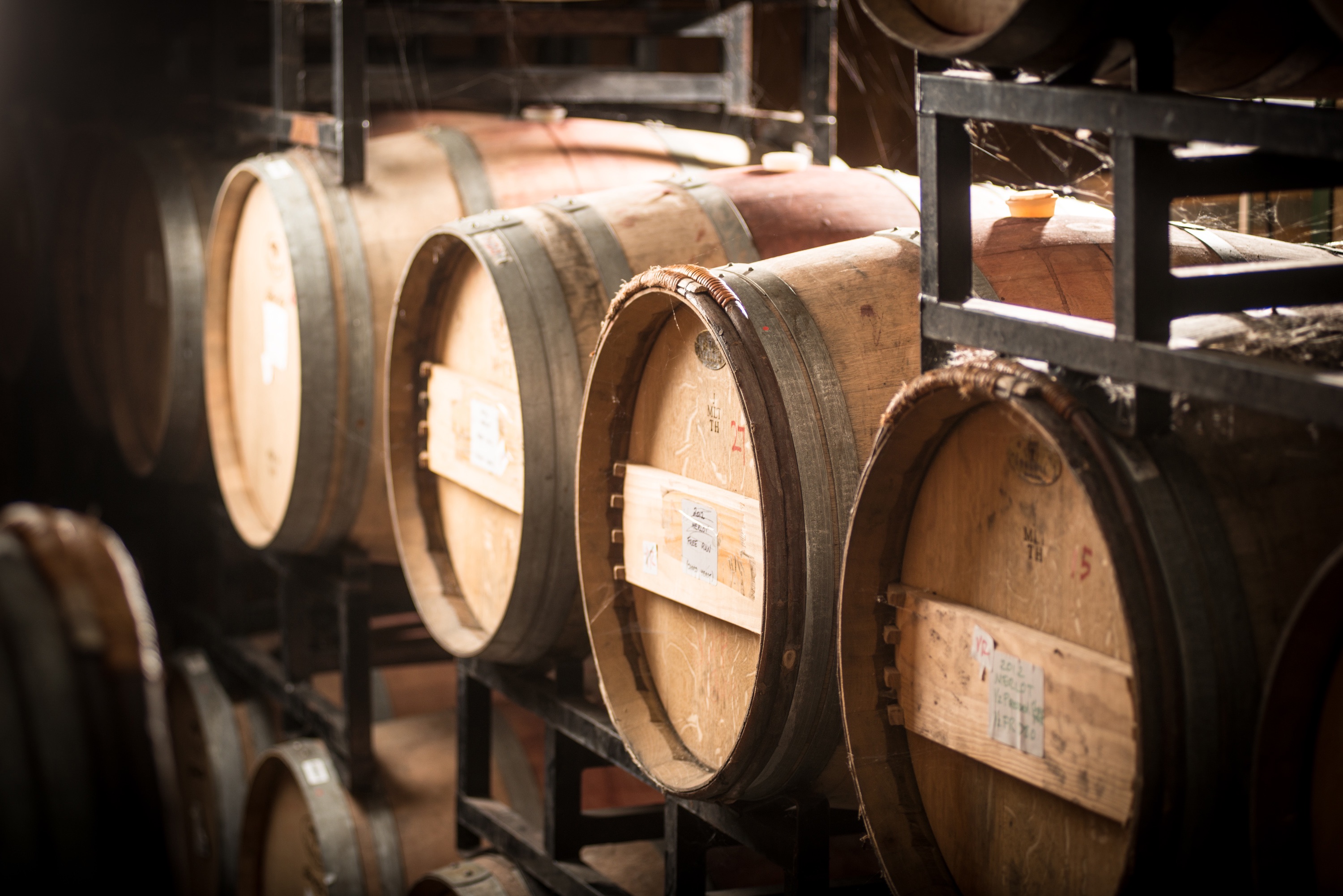 oak barrel-aged wines from BLackwood Lane Winery
